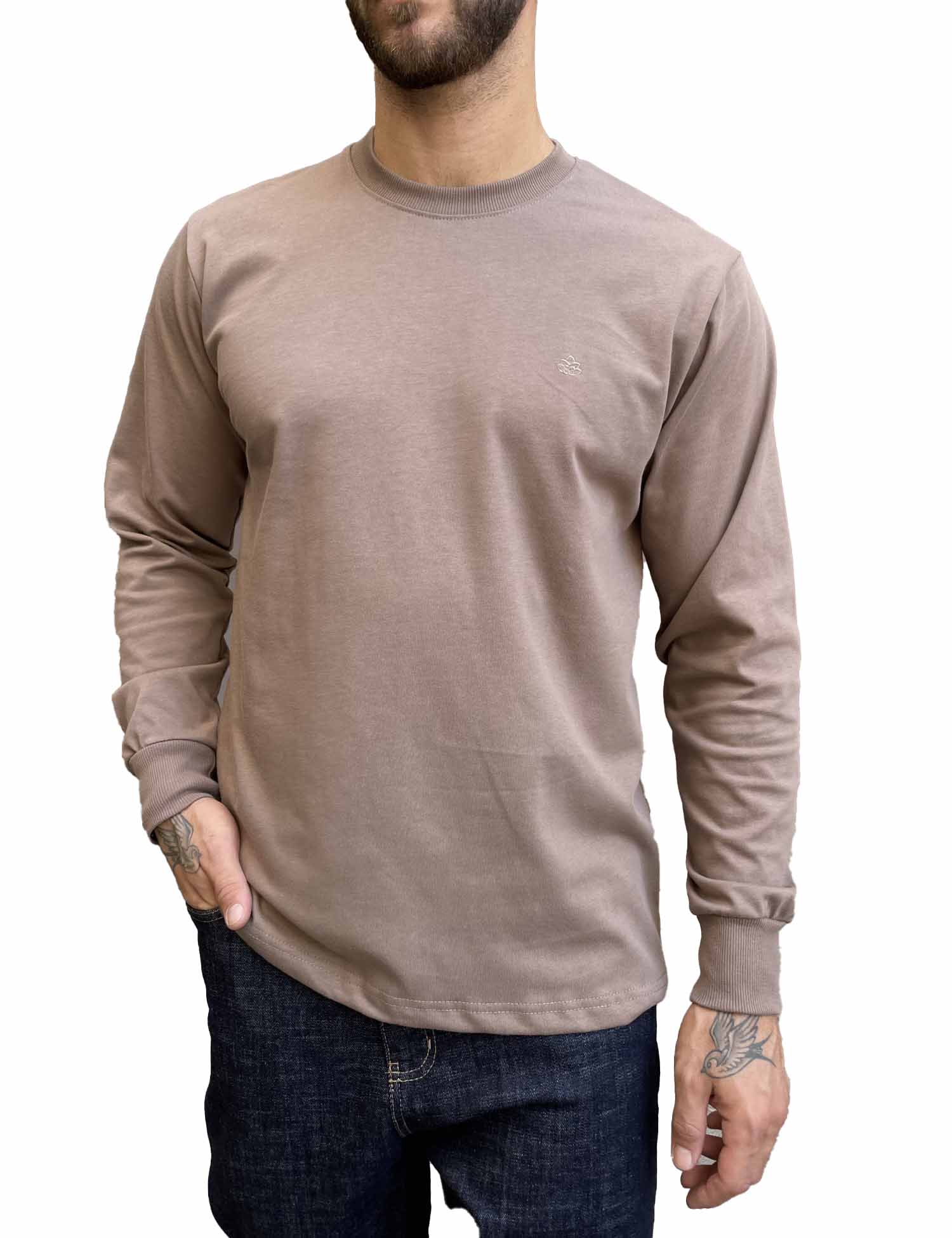 Everbest Ανδρική πούρο βαμβακερή μπλούζα Plus size 2610160P φωτογραφία